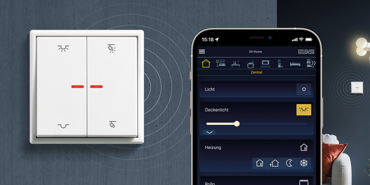 KNX RF Taster bei Elektro Gerhard Resch in Offenstetten